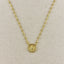 18k Gold Filled Beaded Saint Benedict Necklace
