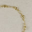 18k Gold Filled Puffy Mariner Necklace With Carabiner Clasp