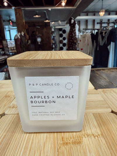 P&P Frosted Square Candles