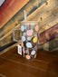 32oz Glass Tumbler With Handle and Bamboo Lid & Straw