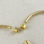 18k Gold Filled 60mm New Wave Hoop