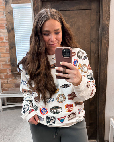 ND Themed Crewneck Sweater: PREORDER