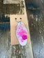 Custom Made Keychain: Pink/Floral
