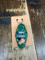 Custom Made Keychain: Green/Dad