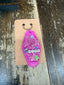 Custom Made Keychain: Magenta/Hope