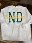 ND North Dakota Crewneck