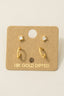 Mini Four Piece Post Stud Earrings