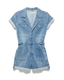 DANA KNIT DENIM ROMPER