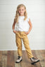 Khaki Denim Cargo Pant