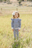 Blue Meadow Ruffle French Terry Set