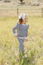 Blue Meadow Ruffle French Terry Set