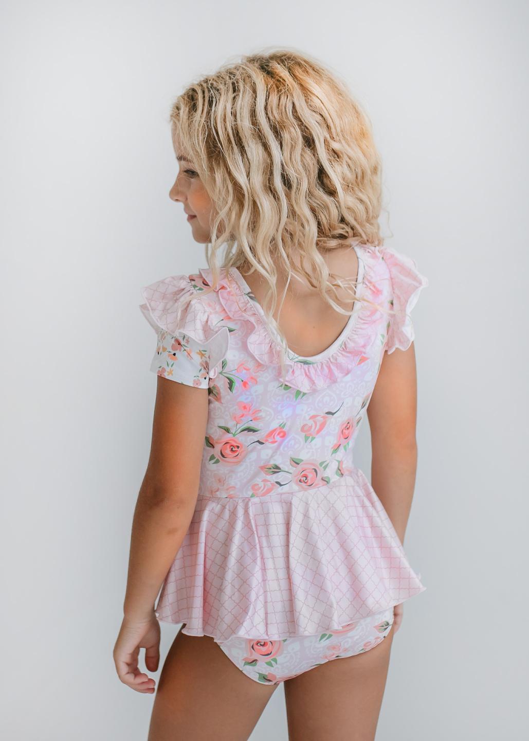 Pale Rose Skirted Leotard