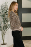 Lil' Sass Never Hurt Leopard Print Pullover