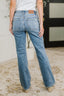 Lorena Mid Rise Vintage Wash Bootcut Jeans