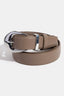 Double Stitch Leather Belt