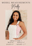 Known for a While Knit Blouse in Pink and Red