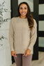 Make it Easy Textured Sweatshirt