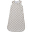 Taupe Checkered Bamboo Sleep Sack