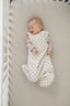 Taupe Checkered Bamboo Sleep Sack