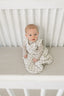Taupe Checkered Bamboo Sleep Sack