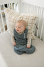 Navy Stripe Bamboo Sleep Sack