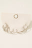 3Pc Dainty Tube Hoop Earrings Set: Silver