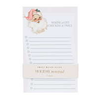 Vintage Santa Notepad