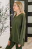 Next to Nothing Top and Bottom Set in Dark Olive