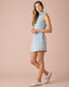 SHIRLEY HOODED MINI DRESS