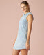 SHIRLEY HOODED MINI DRESS