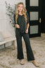 Ol' Reliable Top and Bottom Lounge Set in Charcoal