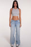 Women's Luxe Low Rise WannaBettaButt Wide Leg Jeans