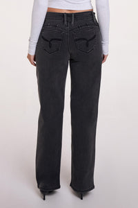 Women's Luxe High Rise WannaBettaButt Straight  Jeans