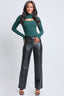 Women's Hyperstretch Straight Leg Metallic Pant