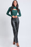 Women's Hyperstretch Straight Leg Metallic Pant