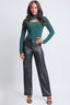 Women's Hyperstretch Straight Leg Metallic Pant