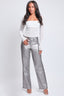Women's Hyperstretch Straight Leg Metallic Pant