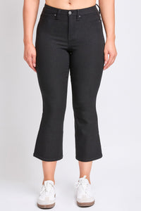 Women's Hyperstretch Cropped Kick Flare Leg Pants