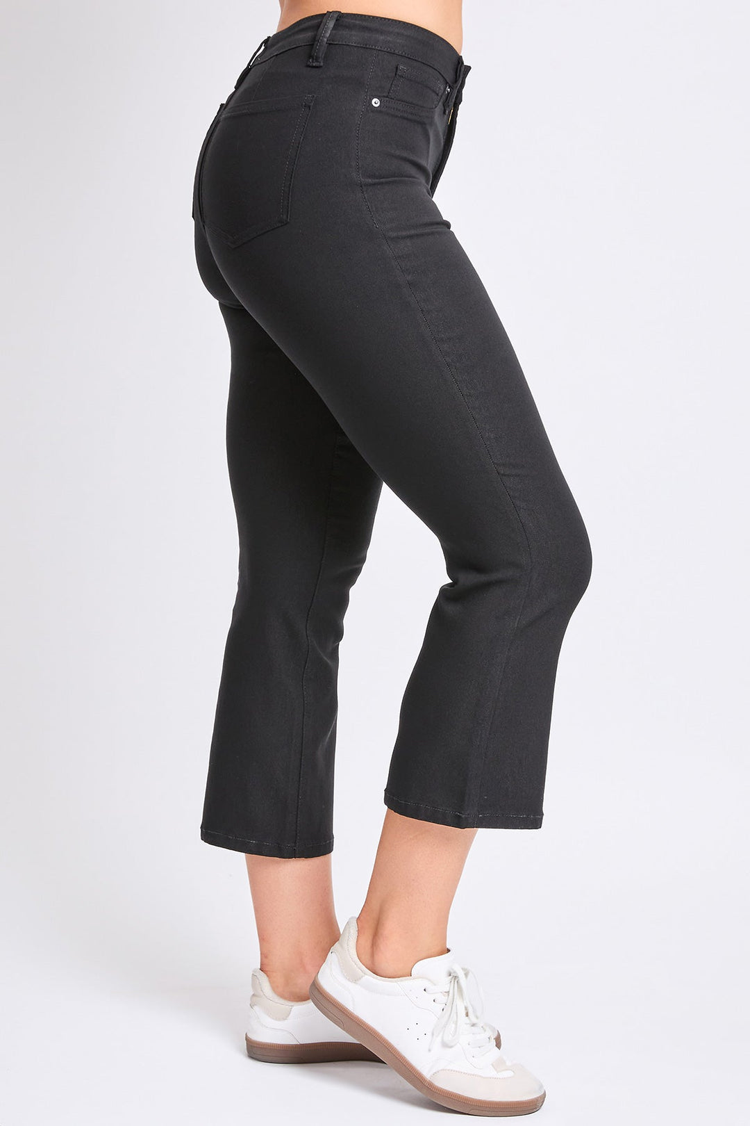 Women's Hyperstretch Cropped Kick Flare Leg Pants