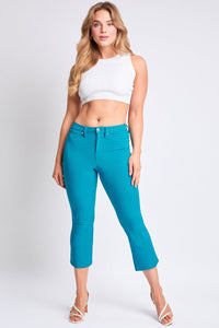Women's Hyperstretch Cropped Kick Flare Leg Pants