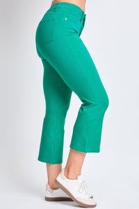 Women's Hyperstretch Cropped Kick Flare Leg Pants