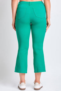 Women's Hyperstretch Cropped Kick Flare Leg Pants