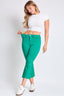 Women's Hyperstretch Cropped Kick Flare Leg Pants