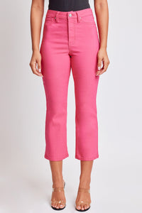 Women's Hyperstretch Cropped Kick Flare Leg Pants
