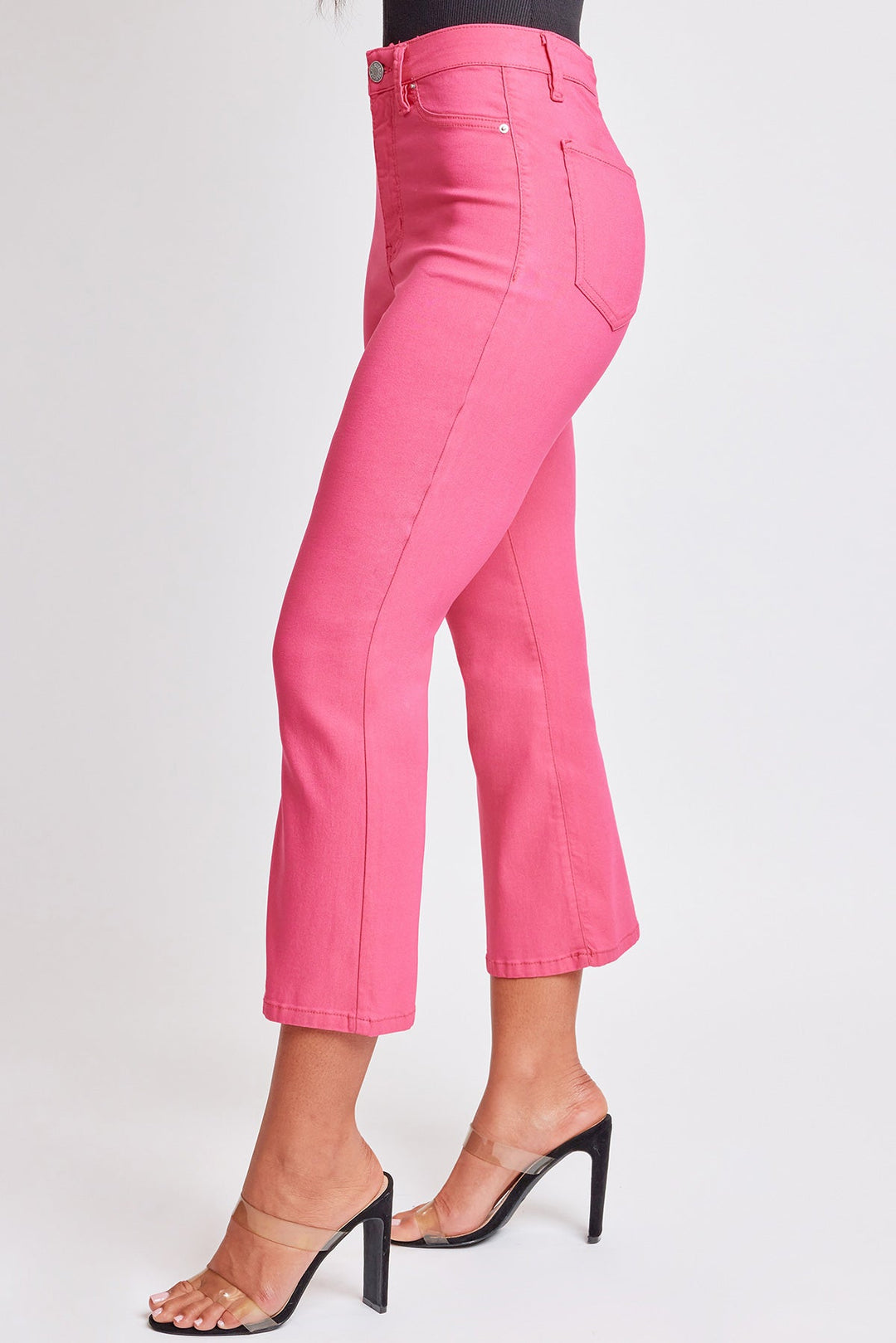 Women's Hyperstretch Cropped Kick Flare Leg Pants