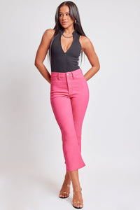 Women's Hyperstretch Cropped Kick Flare Leg Pants