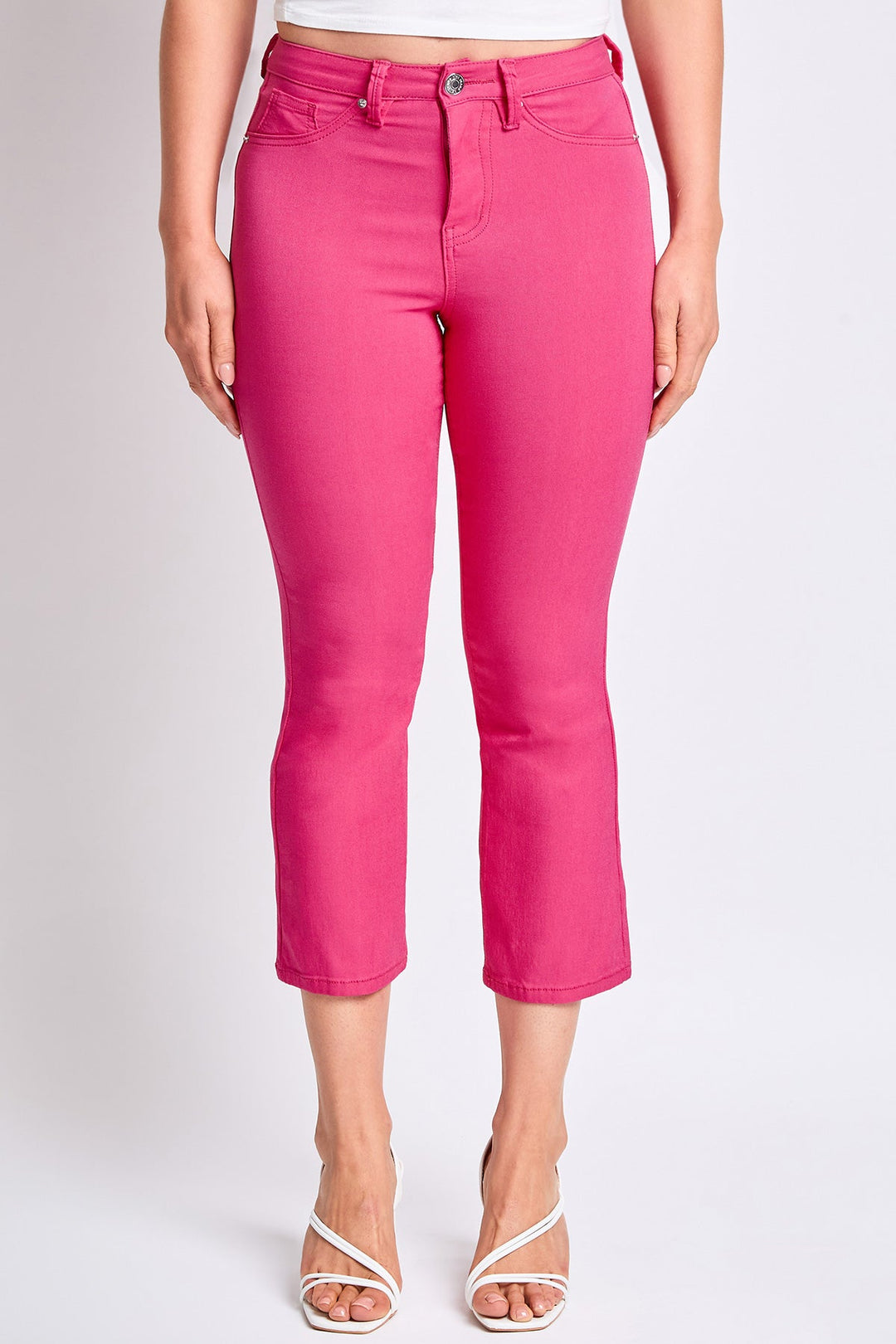 Women's Hyperstretch Cropped Kick Flare Leg Pants