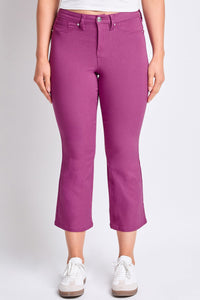 Women's Hyperstretch Cropped Kick Flare Leg Pants