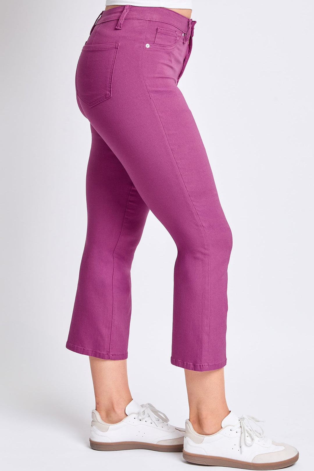 Women's Hyperstretch Cropped Kick Flare Leg Pants