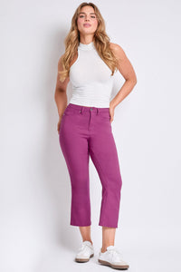 Women's Hyperstretch Cropped Kick Flare Leg Pants